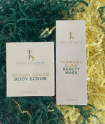 Mother's Day Gift Set - Turmeric Glow Beauty Mask & Brown Sugar Body Scrub